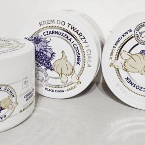 Näo- ja kehakreem "Must köömen ja küüslauk"